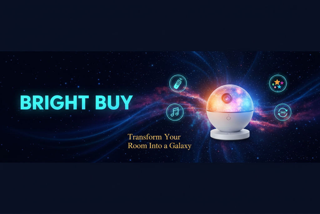 Galaxy Star Projector Banner