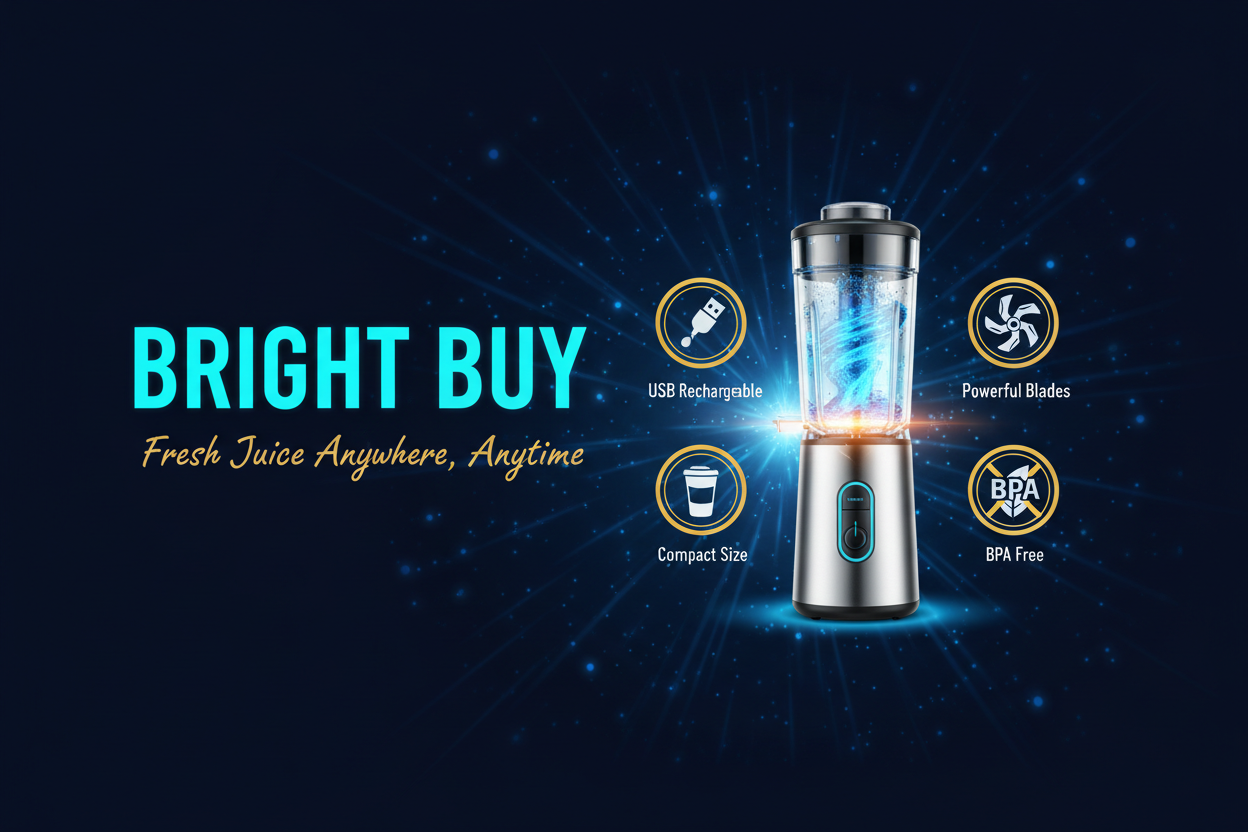 Portable Blender Juicer Banner